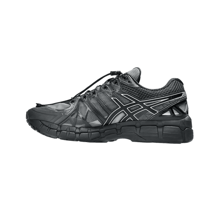 Asics Gel-Kayano 20 Unaffected Black Obsidian Angle 2