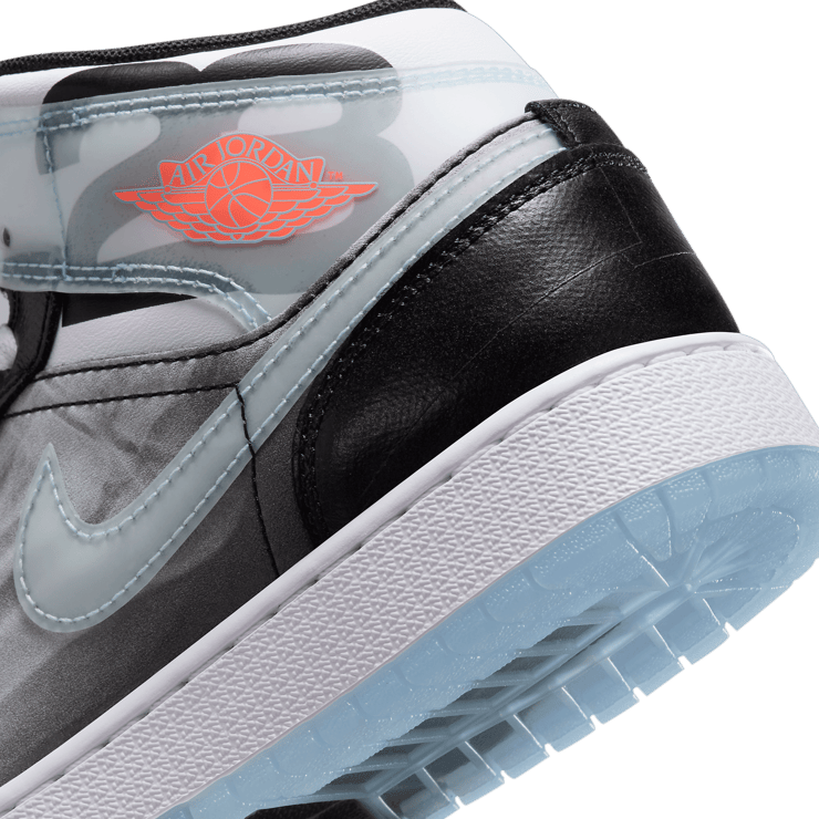 Air Jordan 1 Mid SS X-Ray (GS) Angle 6