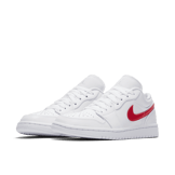 Jordan 1 Low White University Red (W) Angle 2