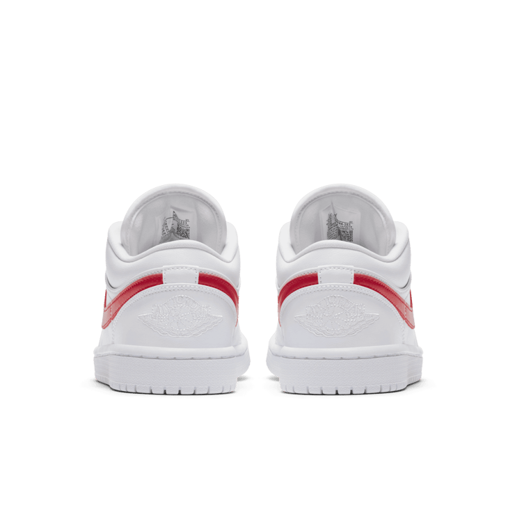 Jordan 1 Low White University Red (W) Angle 3