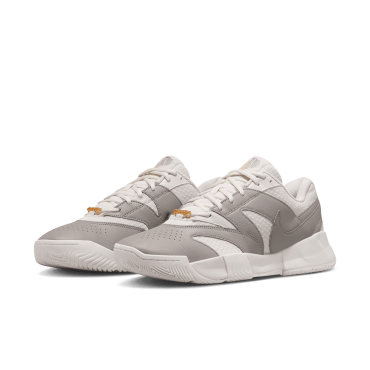 NikeCourt Lite 4 Premium HC 'Gold Flair Pack' Angle 2
