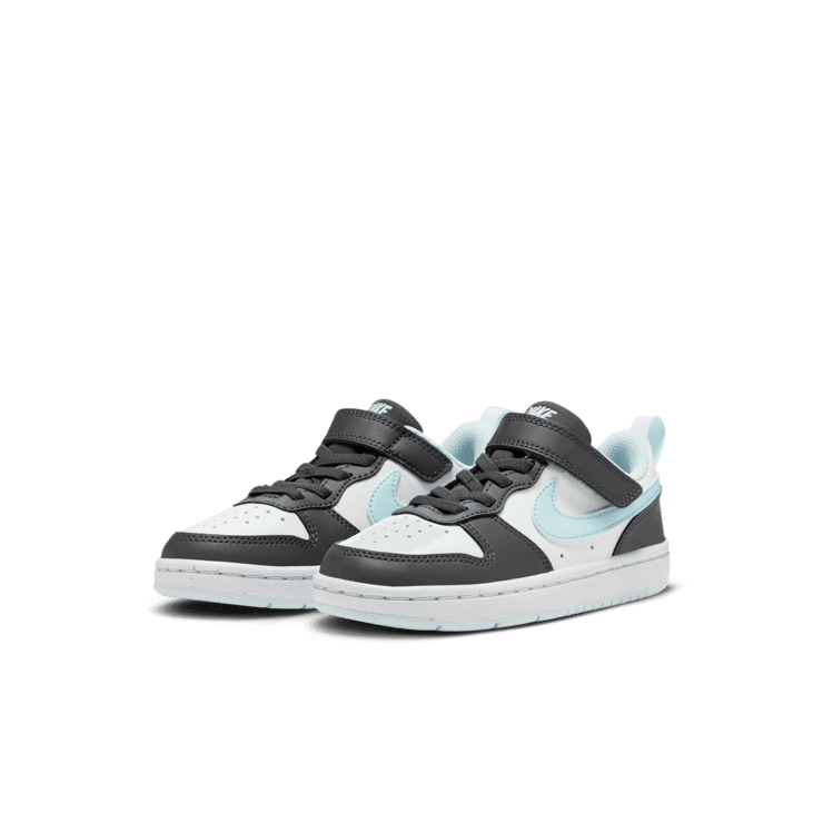 Nike Court Borough Low Recraft 'Anthracite Glacier Blue' (PS) Angle 2