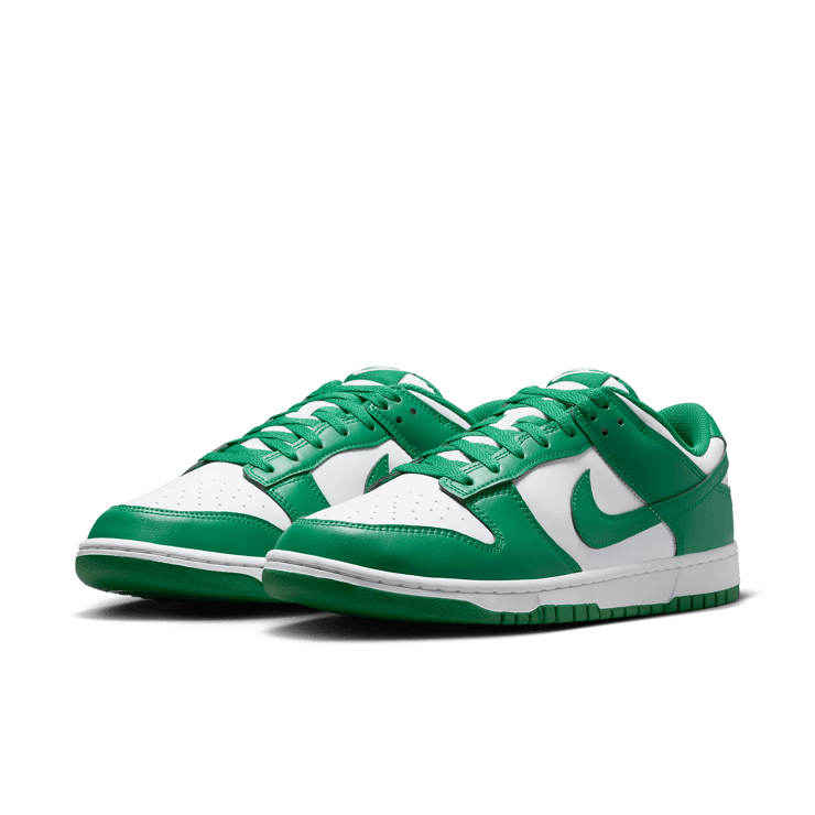 Nike Dunk Low White Malachite Angle 3