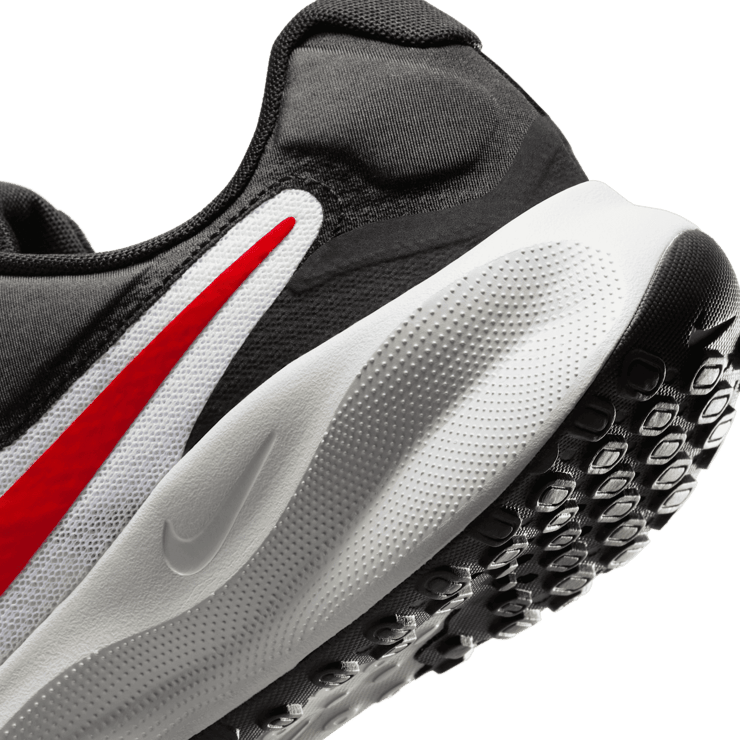 Nike Revolution 7 'White Black Fire Red' Angle 6