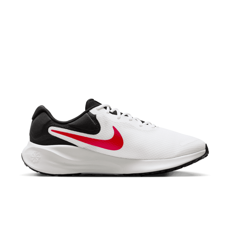 Nike Revolution 7 'White Black Fire Red' Angle 1