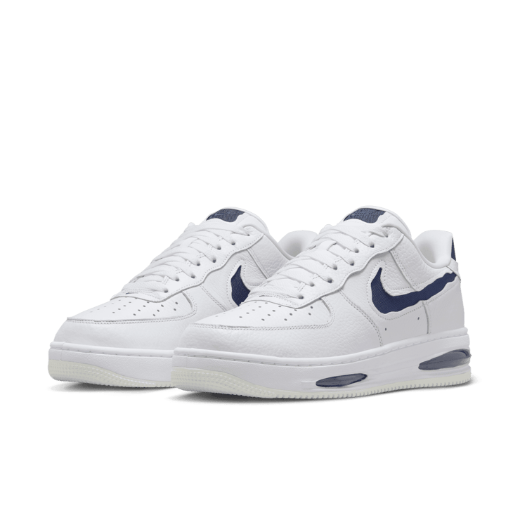 Nike Air Force 1 Low EVO 'White Midnight Navy' Angle 2