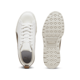 PUMA Mayze Glow-Up Sneakers in White/Vapor Grey Angle 0