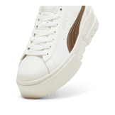 PUMA Mayze Glow-Up Sneakers in White/Vapor Grey Angle 2