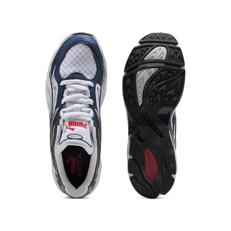 PUMA Extos Millennium Sneakers in Dark Blue Angle 0