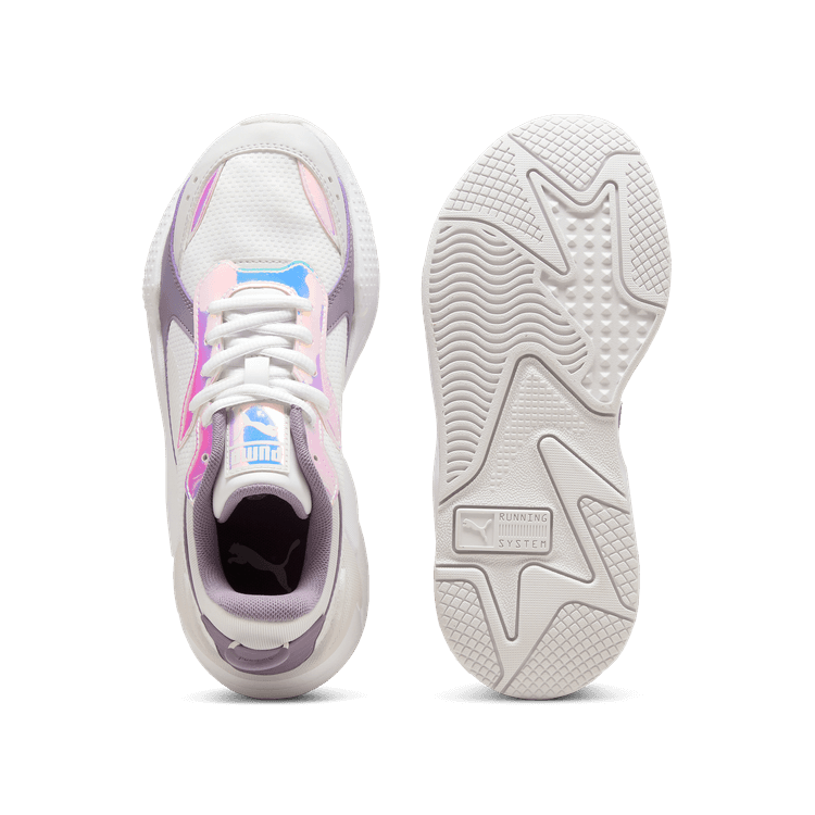 PUMA RS-X Iridescent Sneakers in White/Pale Plum - 399685-02 Release Info