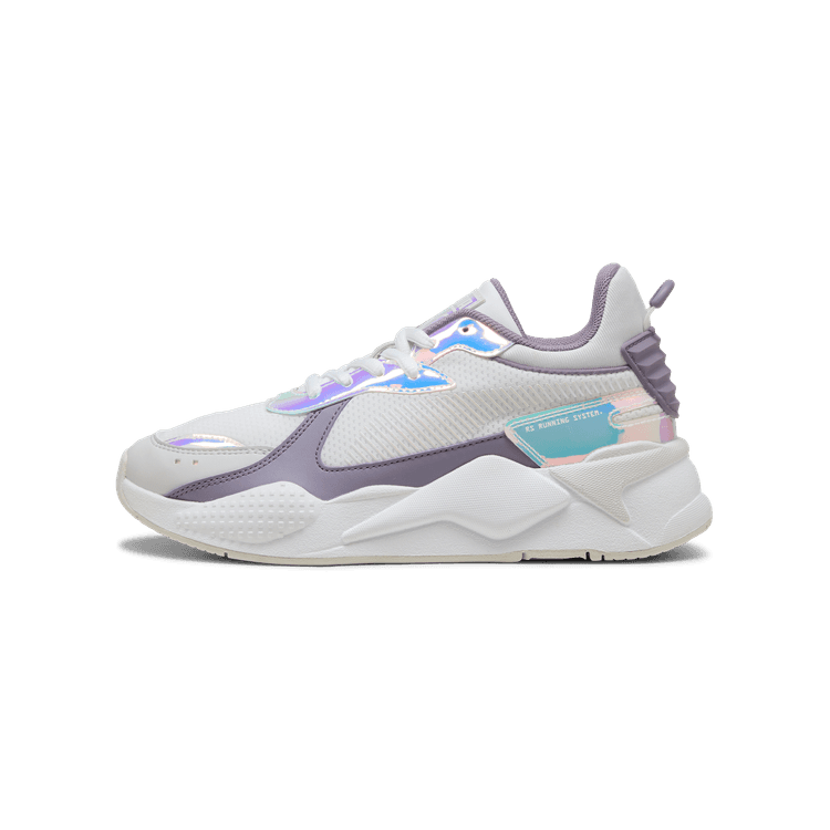 PUMA RS-X Iridescent Sneakers in White/Pale Plum - 399685-02 Release Info