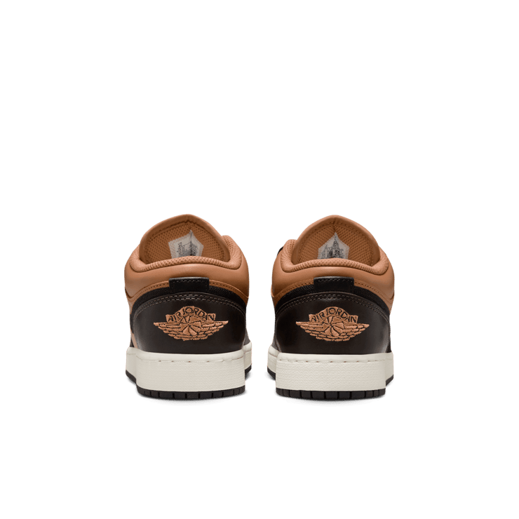 Air Jordan 1 Low SE  'Flax Baroque Brown' (GS) Angle 3