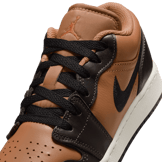 Air Jordan 1 Low SE  'Flax Baroque Brown' (GS) Angle 4
