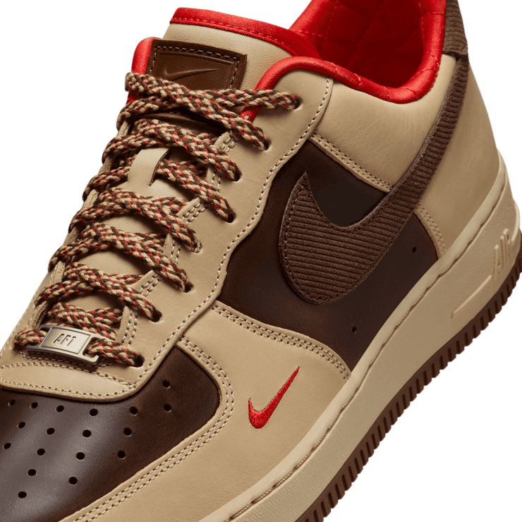 Nike Air Force 1 '07 'Light British Tan Cacao Wow' Angle 4