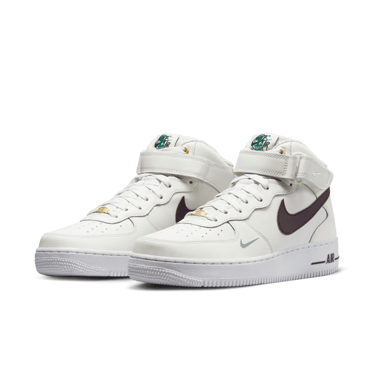 Nike Air Force 1 Mid 40th Anniversary Sail Brown Basalt Angle 2