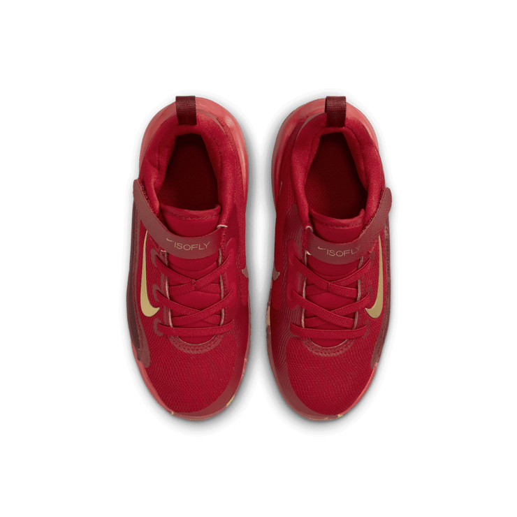 Nike IsoFly 'Gym Red Metallic Gold' (PS) Angle 1