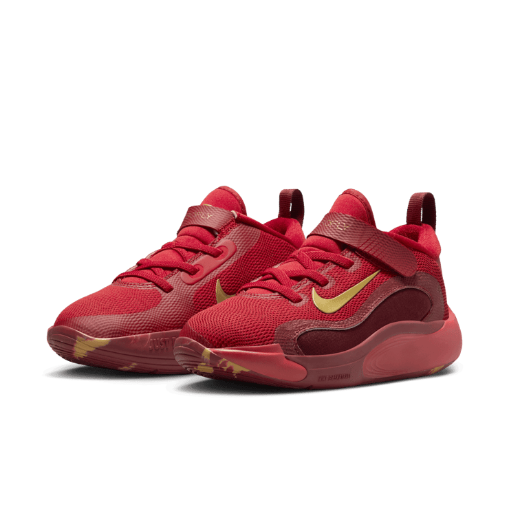 Nike IsoFly 'Gym Red Metallic Gold' (PS) Angle 2