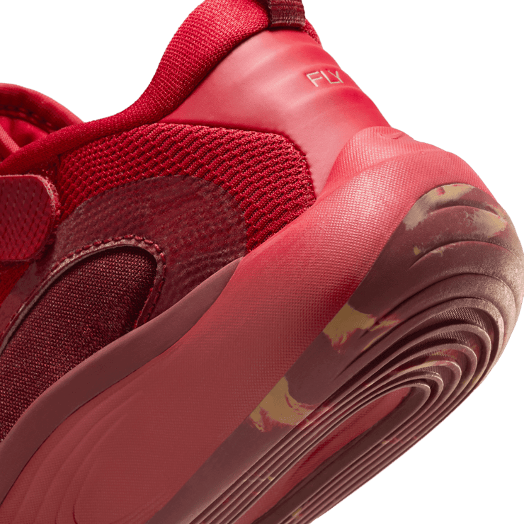 Nike IsoFly 'Gym Red Metallic Gold' (PS) Angle 5