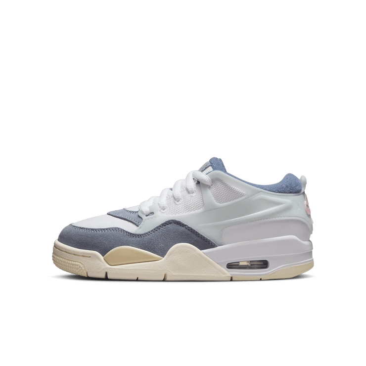 Air Jordan 4 RM Diffused Blue Ashen Slate (GS) Angle 0