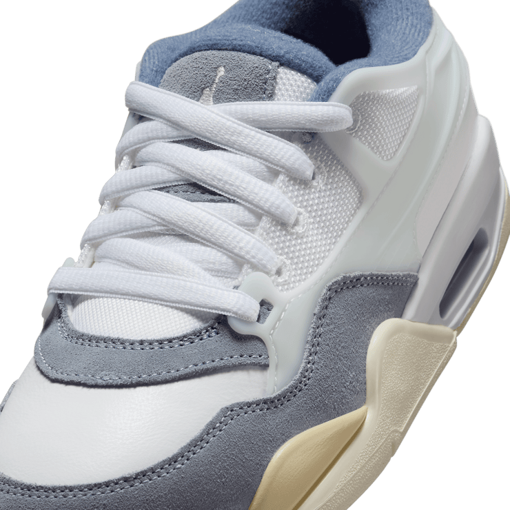 Air Jordan 4 RM Diffused Blue Ashen Slate (GS) Angle 5