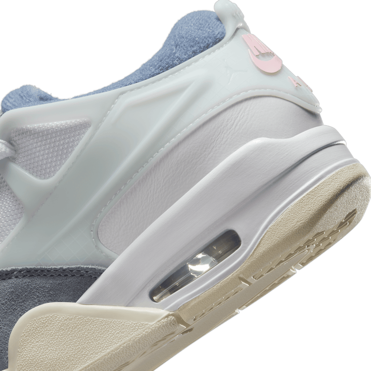 Air Jordan 4 RM Diffused Blue Ashen Slate (GS) Angle 6