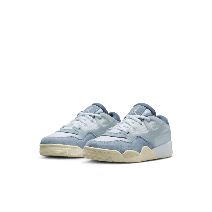 Air Jordan 4 RM Diffused Blue Ashen Slate (PS) Angle 2