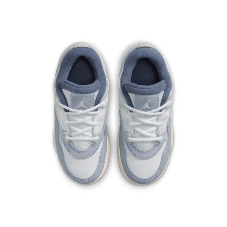 Air Jordan 4 RM Diffused Blue Ashen Slate (PS) Angle 1