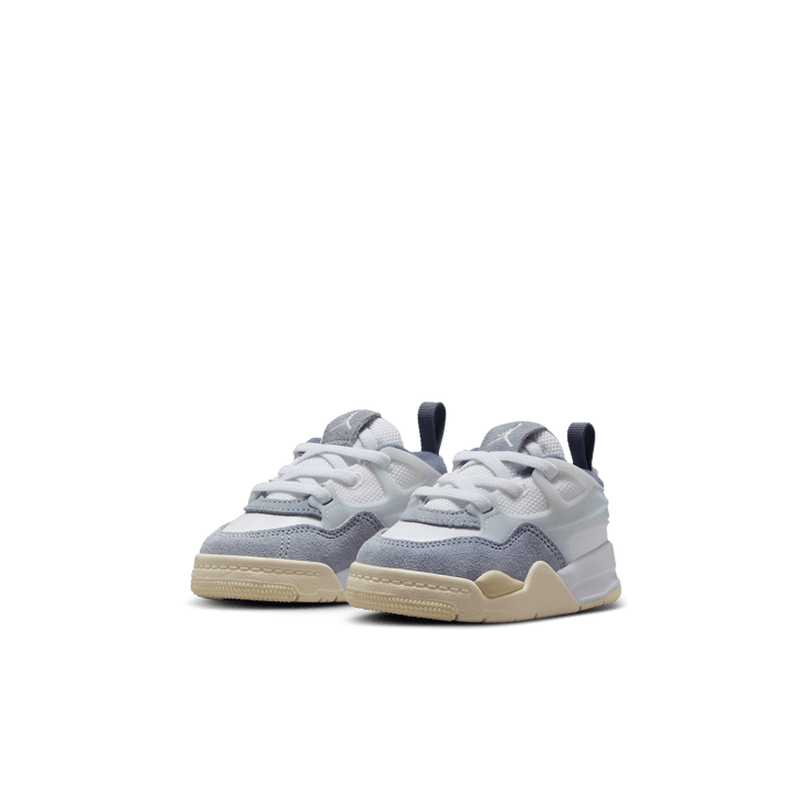 Air Jordan 4 RM Diffused Blue Ashen Slate (TD) Angle 2