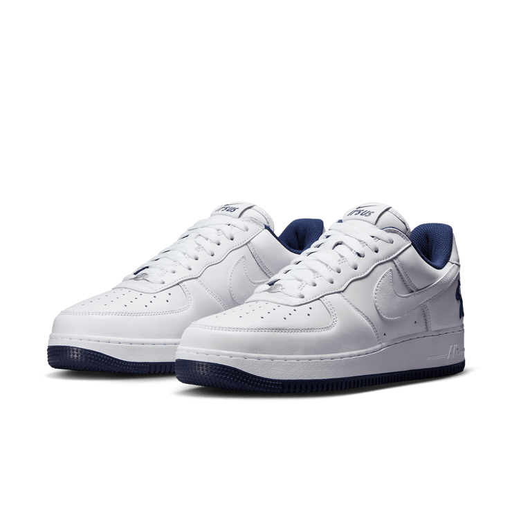 Nike US Force 1 Lil Yachty White Midnight Navy Angle 3