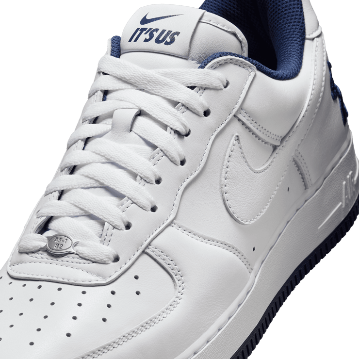 Nike US Force 1 Lil Yachty White Midnight Navy Angle 5