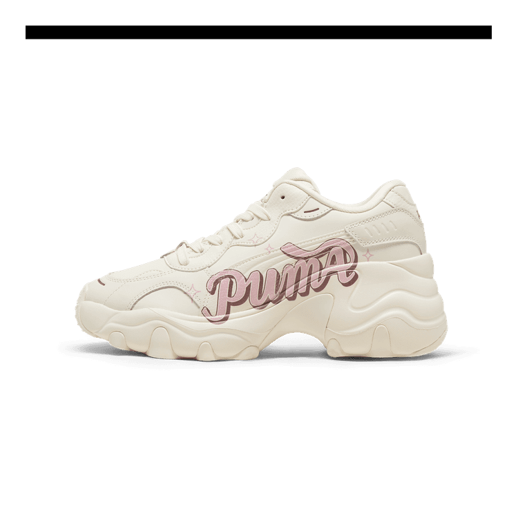 PUMA Pulsar Wedge Collegecore Sneakers in Frosted Ivory/Whisper Of Pink ...