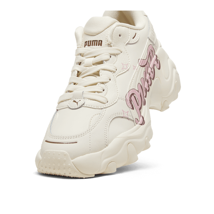 PUMA Pulsar Wedge Collegecore Sneakers in Frosted Ivory/Whisper Of Pink ...