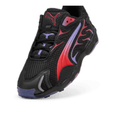 PUMA Inhale Sneakers in Black/Red (GS) Angle 2