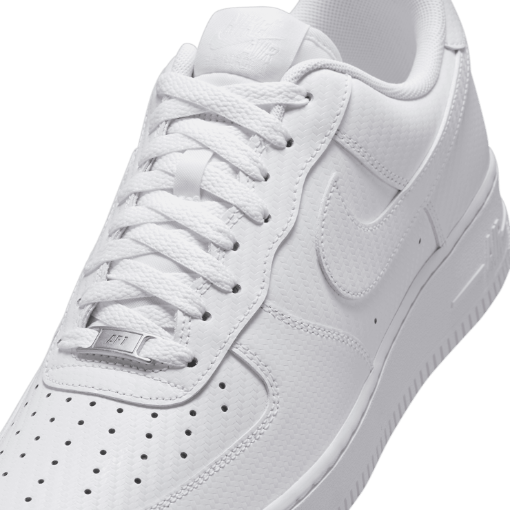 Nike Air Force 1 Low Carbon Fiber White Angle 5