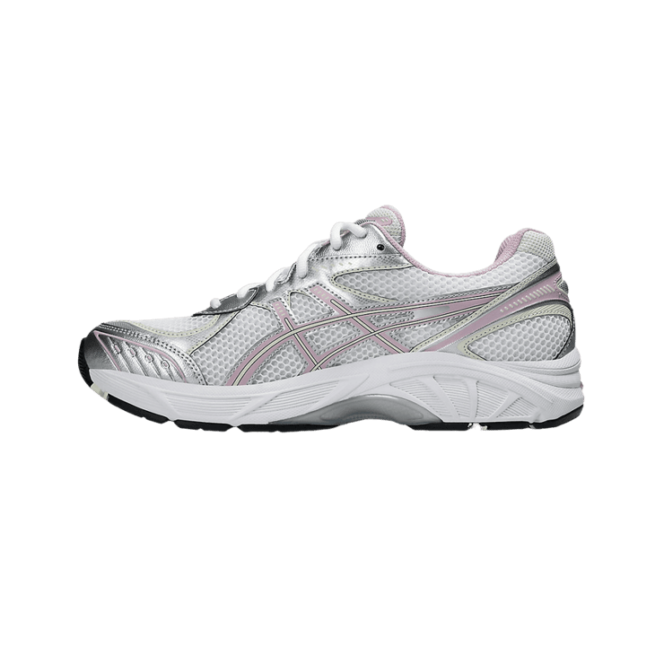 Asics GT-2160 Metallic Silver Pink Angle 2