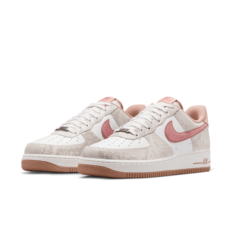 Nike Air Force 1 Low Snakeskin Summit White Angle 3