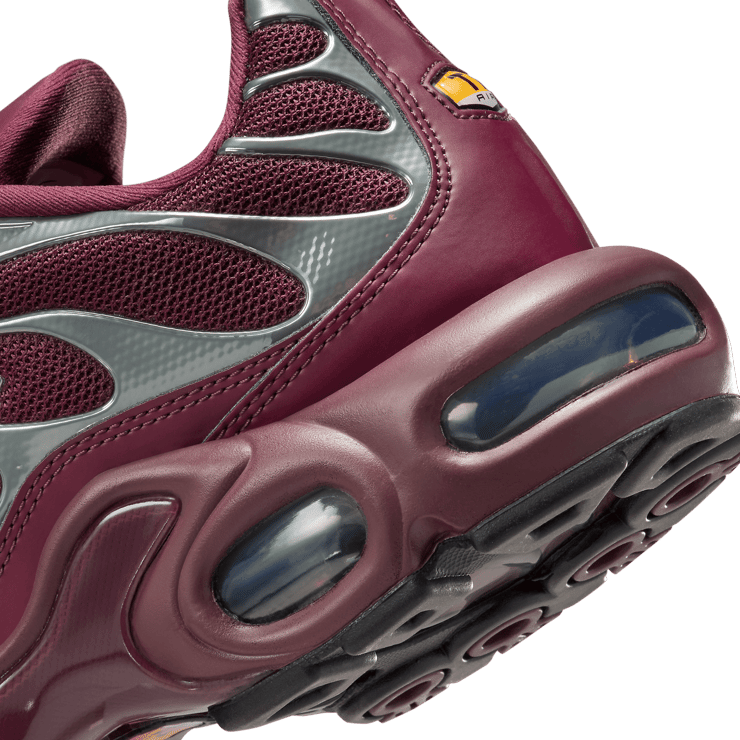 Nike Air Max Plus SE 'Night Maroon Chrome Silver' (W) Angle 6