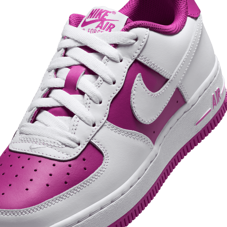 Nike Air Force 1 Low 'Hot Fuchsia' (GS) Angle 5