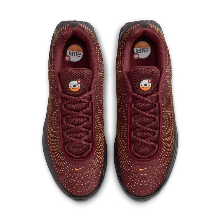 Nike Air Max DN Team Red Black Gold Angle 2