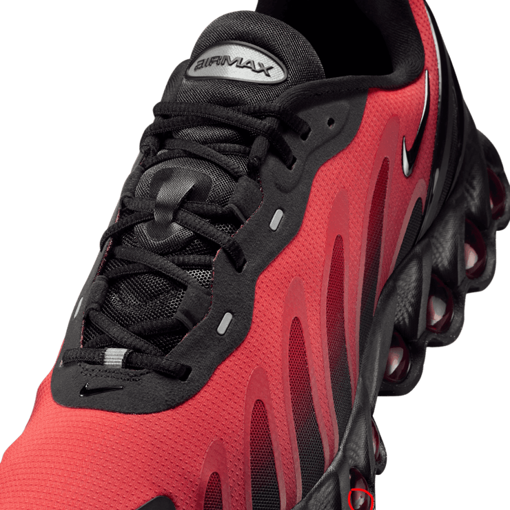 Nike Air Max DN8 Black Bright Crimson Angle 4
