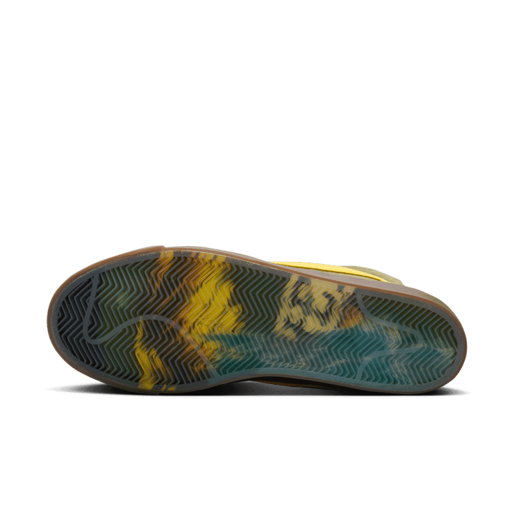 Nike SB Zoom Blazer Mid Pro GT Antihero Skateboards Rough Green Angle 0