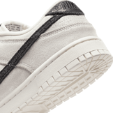 Nike Dunk Low SE White Black Team Red (W) Angle 6