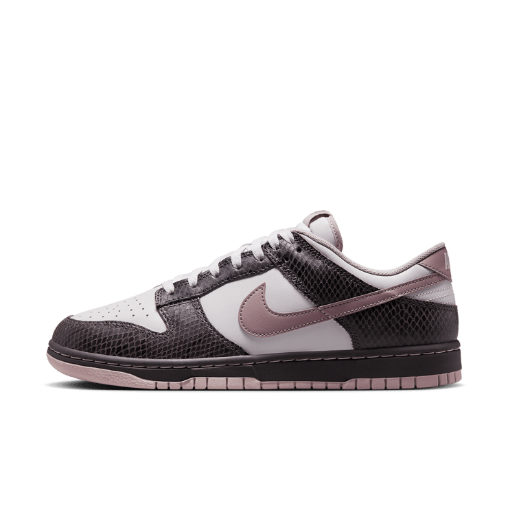 Nike Dunk Low Snakeskin Medium Ash Platinum Violet Angle 0