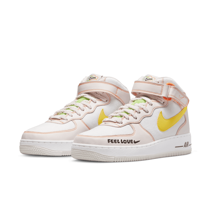 Nike Air Force 1 Mid Feel Love (W) Angle 2