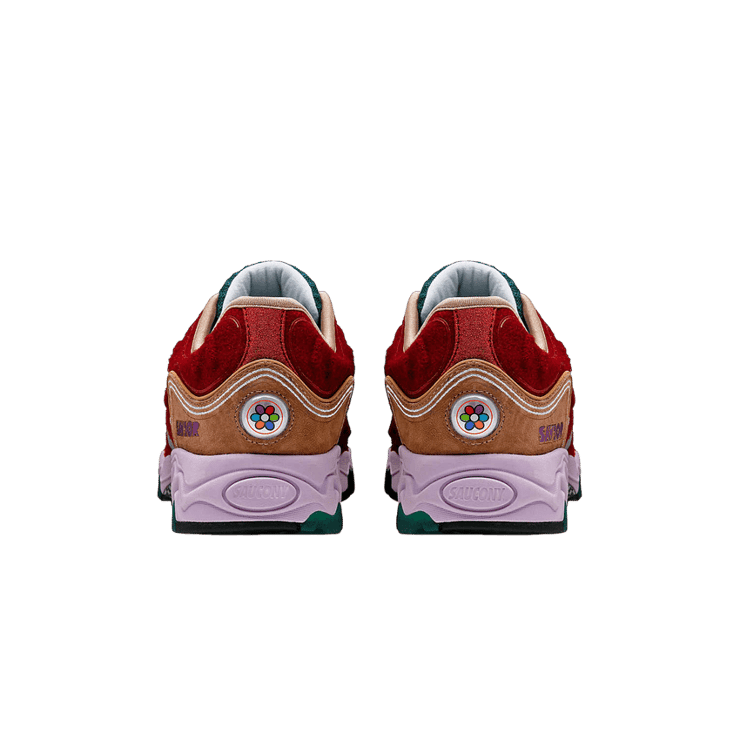 Saucony Matrix Jae Tips Burgundy Angle 2