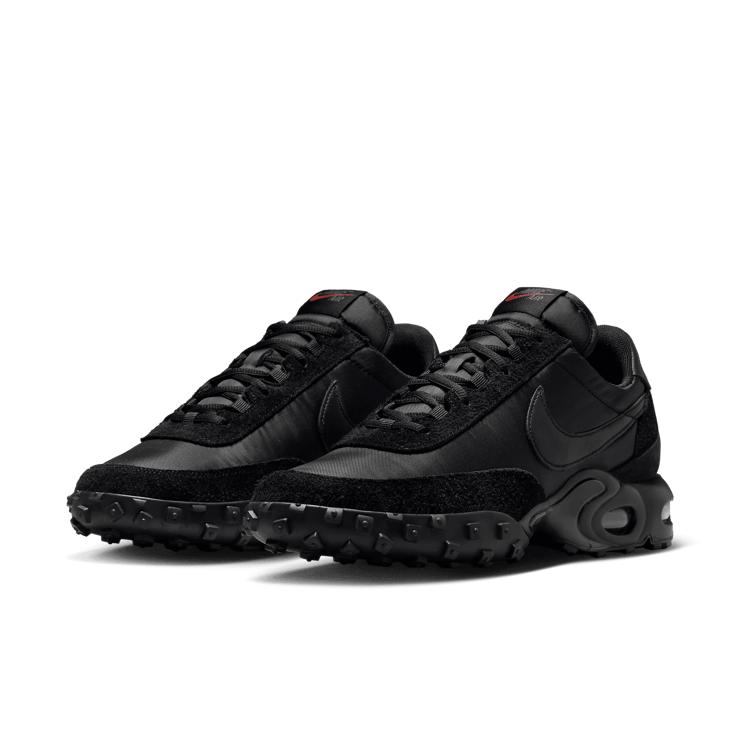 Nike Air Max Waffle SP Black Angle 3