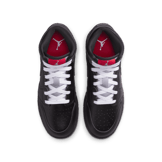 Air Jordan 1 Mid Black Metallic (GS) Angle 2