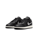 Air Jordan 1 Low SE in Black | FZ3921-001 (GS) Angle 2