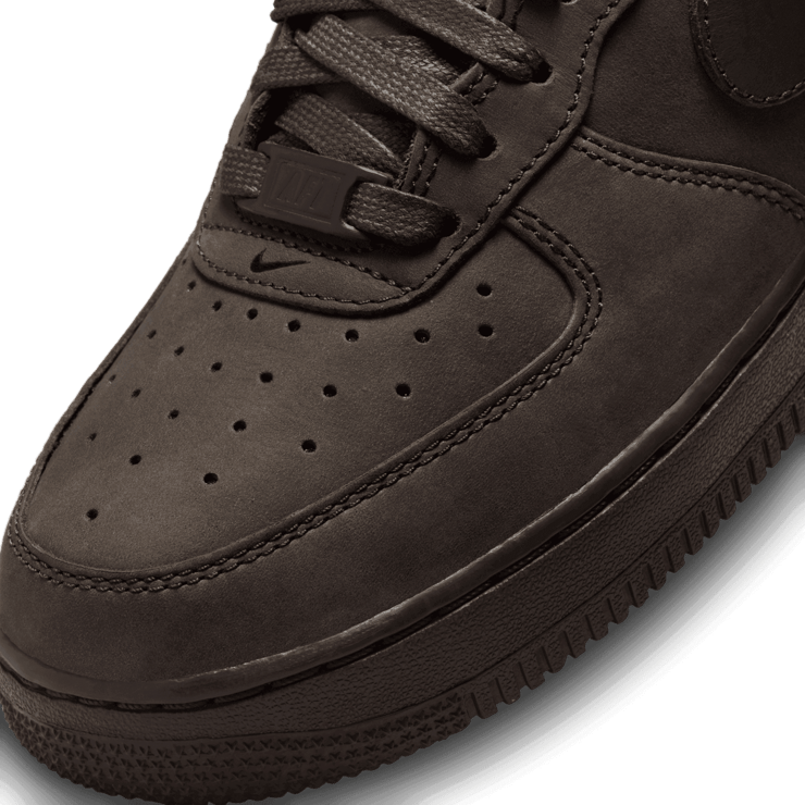Nike Air Force 1 Low Premium MF Velvet Brown (W) Angle 4