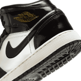 Air Jordan 1 Mid SE in Black | FZ3938-001 (GS) Angle 5